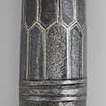 Musket Barrel, Iron, gold, silver, Tibetan