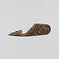 Curved Sword and Matching Scabbard Mounts, Steel, iron, gold, wood, ray skin, hilt and scabbard mounts, Tibetan; blade, Indian