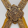 Bridle, Breast Collar, Crupper, and Stirrups, Iron, gold, copper, tin, textile (silk), leather, yak hair, Tibetan