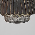 Multi-Plate Helmet of Thirty-Two Lames, Iron, silver, gold, brass or copper alloy, Mongolian or Tibetan