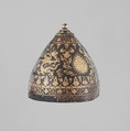 Helmet, Iron, gold, Mongolian or Chinese