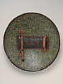 Shield, Wood, leather, gesso, polychromy, gold, silver foil, Italian, probably Venice