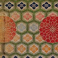 Surcoat (<i>Jinbaori</i>), Silk, felt, metallic thread, wood, lacquer, Japanese