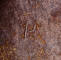 Defense for the Lower Right Leg (Greave), Steel, iron, silver, gold, leather, Turkish, possibly Bursa
