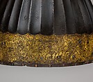 Helmet, Steel, copper alloy, gold, Turkish