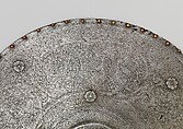 Shield, Steel, copper alloys, Turkish or Mamluk