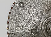 Shield, Steel, copper alloys, Turkish or Mamluk