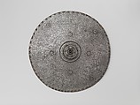 Shield, Steel, copper alloys, Turkish or Mamluk