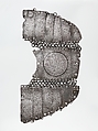 Side Piece of a Shaffron (Horse's Head Defense), Steel, Turkish