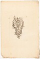 Nouveaux Ornemens D'Arquebuseries, Gilles Demarteau (French, Liège 1722–1776 Paris), Ink on paper, French, Paris
