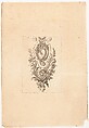 Nouveaux Ornemens D'Arquebuseries, Gilles Demarteau (French, Liège 1722–1776 Paris), Ink on paper, French, Paris