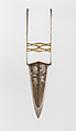 Punch Dagger (Katar) with Sheath, Steel, iron, silver, gold, rubies, Indian, Mughal