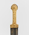 Dagger, Steel, brass, ivory, Circassian