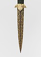 Dagger, Steel, ivory, gold, silver, Turkish