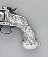 Smith and Wesson .44 New Model No. 3 Single-Action Revolver, serial no. 25120, Smith & Wesson (American, established 1852), Steel, silver, nickel, American, Springfield, Massachusetts and New York