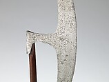 Axe (Berdiche), Steel, wood, silver, Turkish