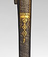 Flintlock Gun, Steel, ebony, gold, enamel, rubies, emeralds, textile, Indian, Sindh (now Pakistan); lock, British