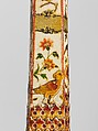 Matchlock Gun, Steel, wood, gold, silver, pigment, Indian, Rajasthan or Lahore