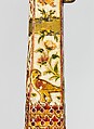 Matchlock Gun, Steel, wood, gold, silver, pigment, Indian, Rajasthan or Lahore