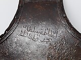 Shaffron (Horse's Head Defense), Steel, copper alloy (brass), Indian, Deccan, Golconda