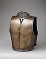 Cuirass, Steel, iron, textile (velvet), Indian, Hyderabad