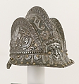 Burgonet for the Farnese Guard, Steel, gold, copper alloy, Italian