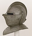 Close-Helmet for the Field, Steel, gold, French