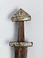 Sword, Steel, iron, silver, copper alloy, Germanic or Scandinavian