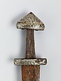Sword, Steel, iron, silver, copper alloy, Germanic or Scandinavian