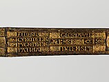 Cross Hilt Sword, Blade signed by Clemens Horn (German, Solingen, 1580–1630), Iron, silver, wood, copper alloy, steel, gold, hilt, British, London; blade, German, Solingen