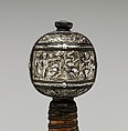 Cross Hilt Sword, Blade signed by Clemens Horn (German, Solingen, 1580–1630), Iron, silver, wood, copper alloy, steel, gold, hilt, British, London; blade, German, Solingen