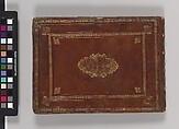 Album of Tournaments and Parades in Nuremberg, Pen and ink, watercolor, gold and silver washes; paper bound in gold-tooled leather, German, Nuremberg