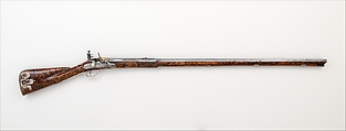 Flintlock Sporting Gun of Empress Margarita Teresa of Spain (1651–1673), Jacques Lamarre (French, recorded Paris 1657–1700 Vienna, Austria), Steel, wood (burl walnut), silver, copper alloy, gold, Austrian, Vienna