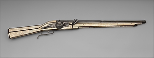 Wheellock Gun of Philippe de Croy, Prince of Chimay (1526–1595), Steel, gold, silver, wood, ivory, Flemish, possibly Antwerp