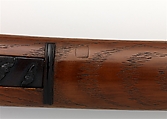 Mounting for a Short Sword (<i>Wakizashi Goshirae</i>), Shibata Zeshin (Japanese, 1807–1891), Wood, lacquer, ray skin (<i>samé</i>), thread, copper-gold alloy (<i>shakudō</i>), brass, iron, Japanese