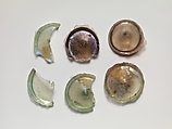 Fragment, Glass, ceramic, European or Middle Eastern
