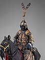 Ceremonial Armors for Man (<i>Dingjia</i>) and Horse, Steel, gold, silver, velvet, satin, iron, coral, malachite, turquoise, crystal, silk, cotton, brass, pearls, marten, feathers (kingfisher), paper, lacquer, Chinese