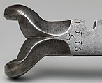 Crossbow, Cranequin and Six Crossbow Bolts, Steel, wood (probably cherry, and possibly service tree), ivory (probably elephant), horn, mother-of-pearl, iron alloy, copper alloy, hemp, southern German or Tyrolese; cranequin probably German or Swiss