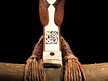 Crossbow of Count Ulrich V of Württemberg (1413–1480), Attributed to Heinrich Heid von Winterthur (probably Swiss, active Stuttgart, recorded 1453–1460), Wood (European hornbeam), horn, animal sinew, staghorn, birch bark, iron alloy, copper alloy, pigment, German, probably Stuttgart