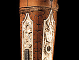 Crossbow of Count Ulrich V of Württemberg (1413–1480), Attributed to Heinrich Heid von Winterthur (probably Swiss, active Stuttgart, recorded 1453–1460), Wood (European hornbeam), horn, animal sinew, staghorn, birch bark, iron alloy, copper alloy, pigment, German, probably Stuttgart