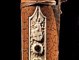 Crossbow of Count Ulrich V of Württemberg (1413–1480), Attributed to Heinrich Heid von Winterthur (probably Swiss, active Stuttgart, recorded 1453–1460), Wood (European hornbeam), horn, animal sinew, staghorn, birch bark, iron alloy, copper alloy, pigment, German, probably Stuttgart