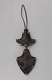 Bullet Pouch, Leather, iron, gold, silver, Tibetan