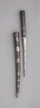 Dagger with Sheath, Iron, silver, probably Central or West Asian