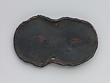 Archer's Bracer, Leather, shellac, gold, pigment, Tibetan or Mongolian