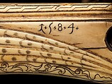 Crossbow, Steel, wood, staghorn, hemp, Central European, possibly southern Germany