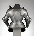 Portions of a Field Armor, Steel, leather, German, probably Augsburg