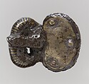 Buckle, Iron, copper alloy, Frankish