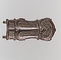 Buckle Shank, Copper alloy, tin, Visigothic