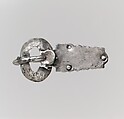 Shoe Buckle, Silver, Frankish