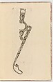 Album of Bit Designs, Rudolf Franz Ferdinand von Talmberg (Bohemian, ca. 1645–1702), Ink on paper, Bohemian